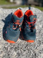 Trollkids Wanderschuhe Gr 29 Sandfjord Hiker Low orange grau/blau Bayern - Mintraching Vorschau