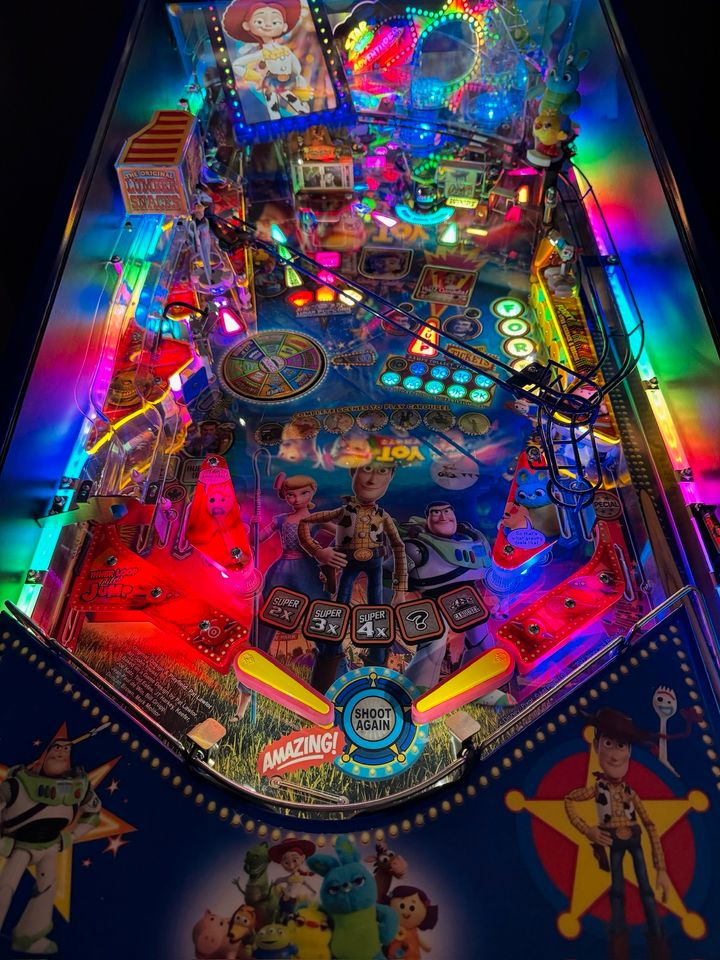 Flipper Toy Story 4 LE TS4 JJP Jersey Jack Pinball in Essen