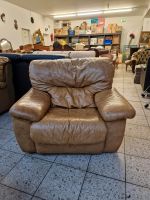 Lounge Sessel aus Italien, Leder mit schöner Patina Bonn - Tannenbusch Vorschau