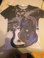 Universum Katze T-Shirt größe L schwarz Hessen - Korbach Vorschau