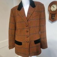 Admont Wollblazer Blazer Gr 42 XL Tweed karo Bayern - Werneck Vorschau