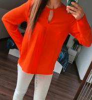 Bluse Hemd Langarmshirt only 36 S neu Orange Bayern - Türkheim Vorschau