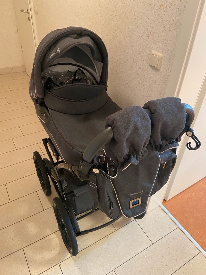 Knorr Baby Classico Kinderwagen inkl. Fußsack in Dömitz