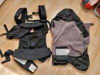 Ergobaby cool air mesh Babytrage schwarz + Cover (Winter/Regen) Baden-Württemberg - Niederstetten Vorschau