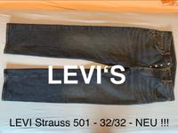 Herren Jeans LEVI Strauss 501 32/32 - NEU !!! Frankfurt am Main - Oberrad Vorschau