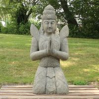 Buddha Stein Figur Statue Gartenfigur Massiv  Greenstone 100 cm Bochum - Bochum-Wattenscheid Vorschau