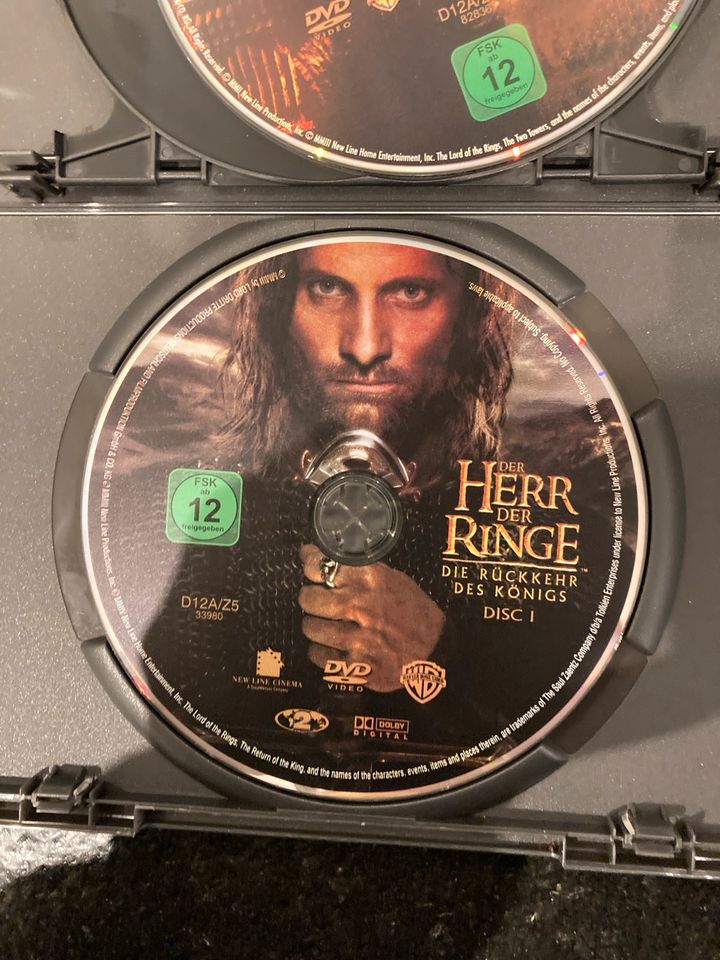 DVD Herr der Ringe Teil 2 und 3 in Neustadt an der Aisch