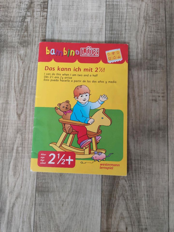 Bambino Lük Heft "Das kann ich mit 2 1/2" in Karlsruhe