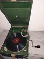 Koffergrammophon Electrola 101 von 1927 grün Nordrhein-Westfalen - Lünen Vorschau