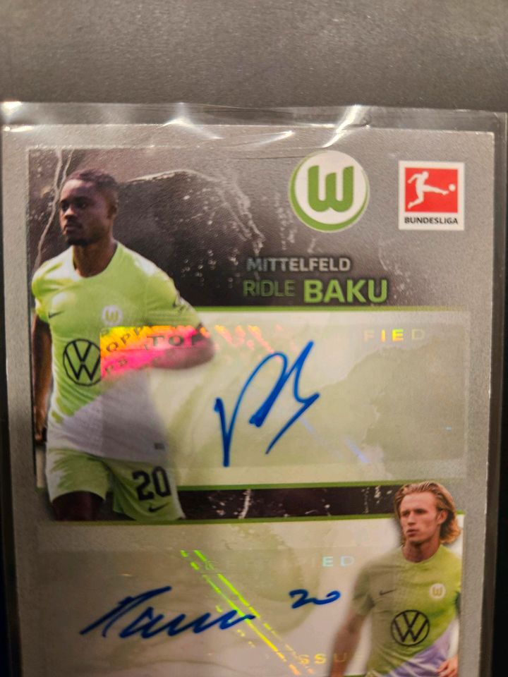 Match Attax Bundesliga 2023/24 Baku und Wimmer mit Autogramm in Falkenberg Oberpf