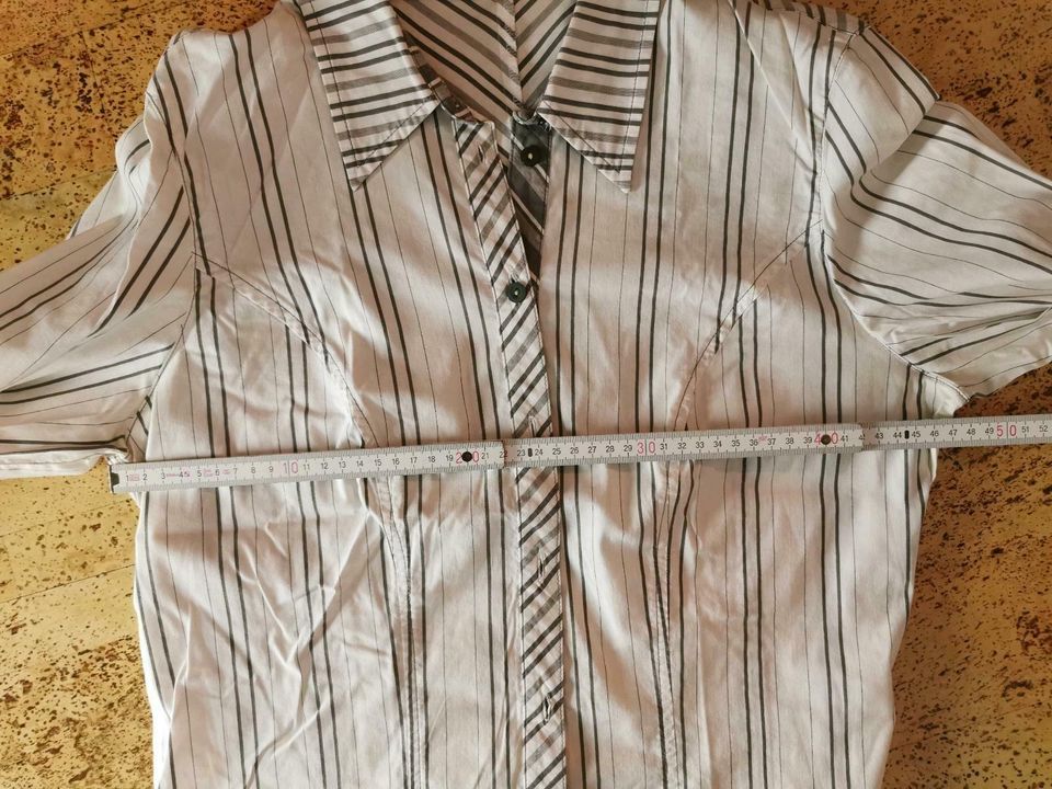 Blusen Bonita 42 44 L Bluse Streifen gestreift Shirt xl in Illingen