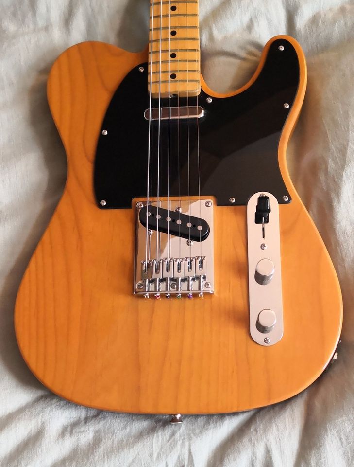 80's Japan Fender Squier Telecaster Partcaster Tele Blonde Butter in Unterschleißheim