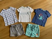 T-Shirt kurze Hose Sweathose Shorts 104 / 110 maritimes Set Bochum - Bochum-Südwest Vorschau