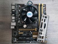 ASUS B85M-E Mainboard/Blende + I3 4130 + Kühler Nordrhein-Westfalen - Brakel Vorschau