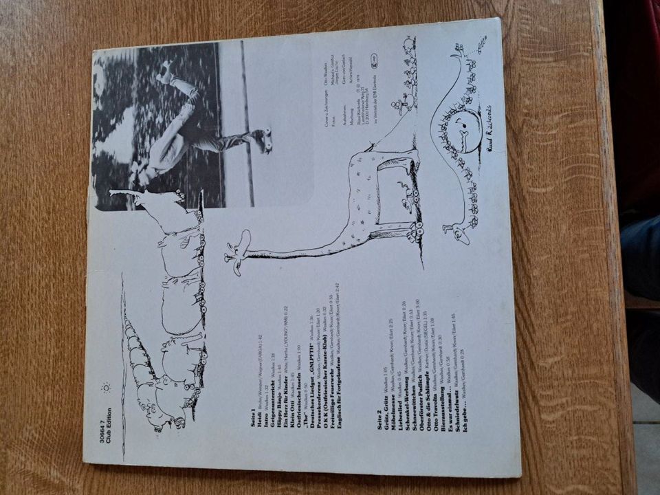 Langspielplatte LP Oh Otto Waalkes Ausgabe 1979 in Kirchheim unter Teck
