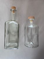 2 x Glasflasche mit Korkstopfen für Likör Schnaps Rheinland-Pfalz - Mörsfeld Vorschau