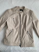 Kunstlederjacke Only Bikerjacke Gr. 40 beige mit Etikett Sachsen - Grünhainichen Vorschau