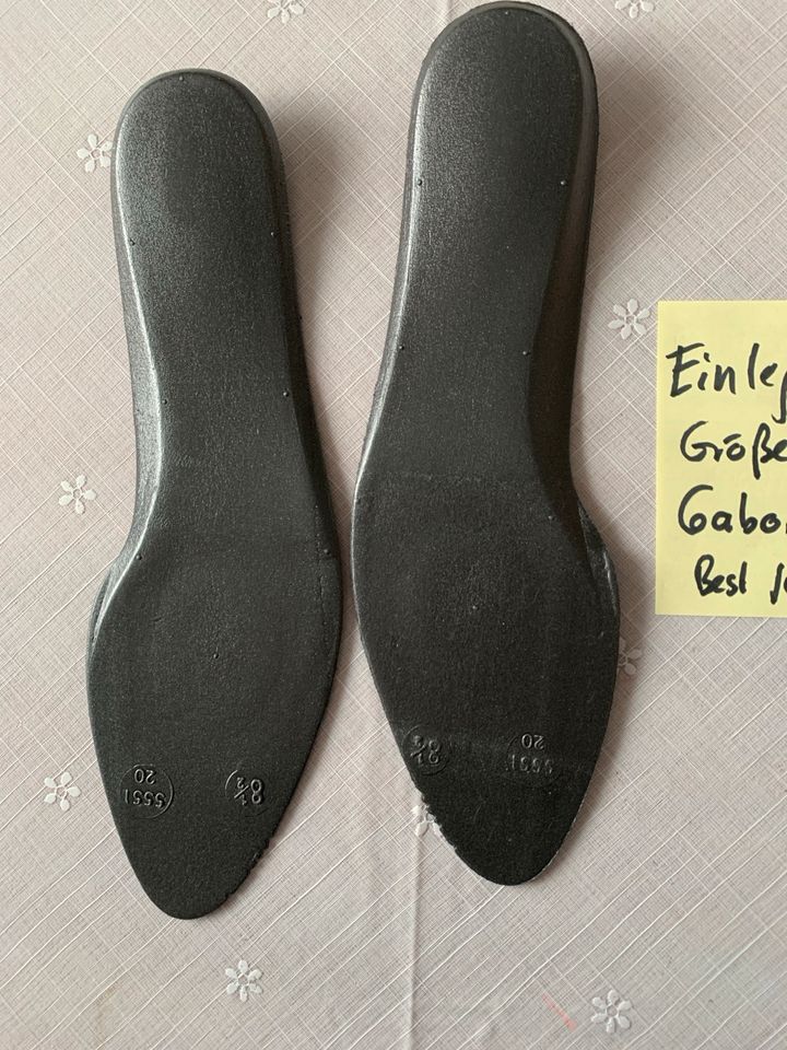 Einlegesohlen für Gabor Schuhe Größe 8 1/2 in Weimar (Lahn)
