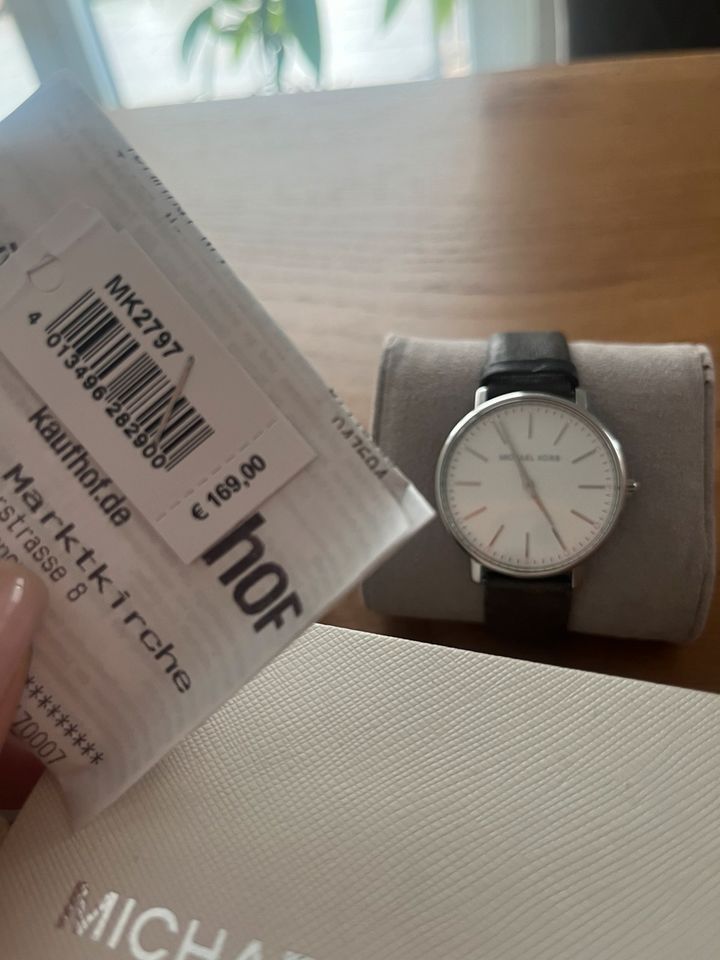 Michael Kors Damenuhr Armbanduhr Silber blau Uhr in Erfurt