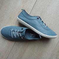 Sneaker, HUMES SHOES, Gr.38, ECHTES LEDER, blau,TOTAL NEU! Köln - Zollstock Vorschau