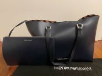 Emporio Armani Tasche mit befestigter Clutch marineblau Original Niedersachsen - Langenhagen Vorschau