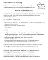 Verwaltungskraft (m/w/d) in Teilzeit Bayern - Massing Vorschau