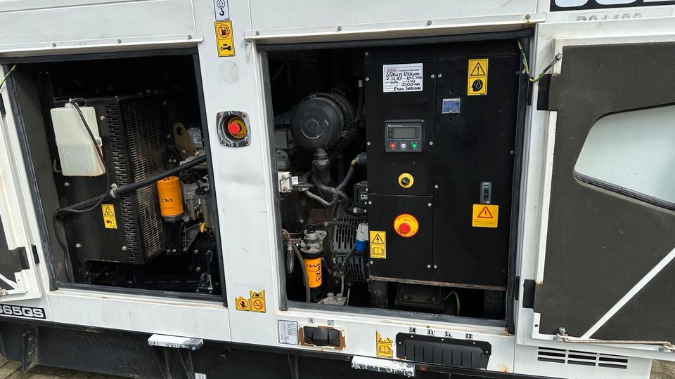 JCB G65QS 65 kVA 11.000 Netto Stromerzeuger Notstrom Generator in Fürstenau