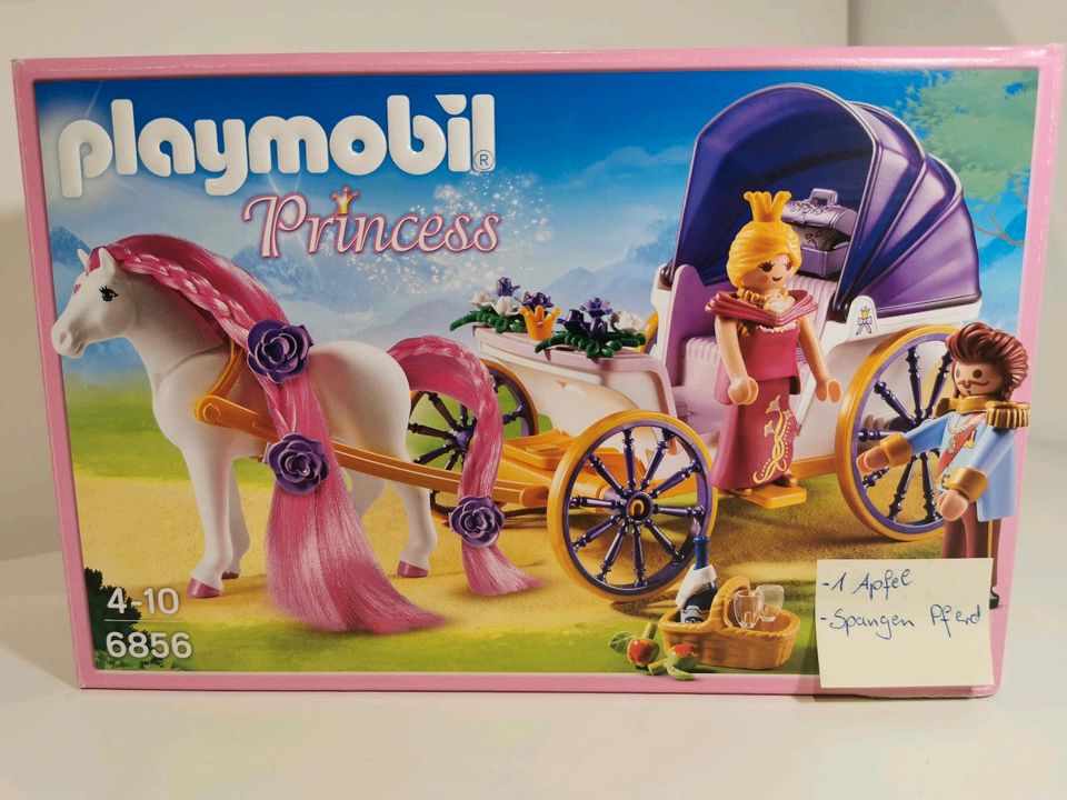 Playmobil 6856 Princess Pferdekutsche Mit OVP in Rennertshofen