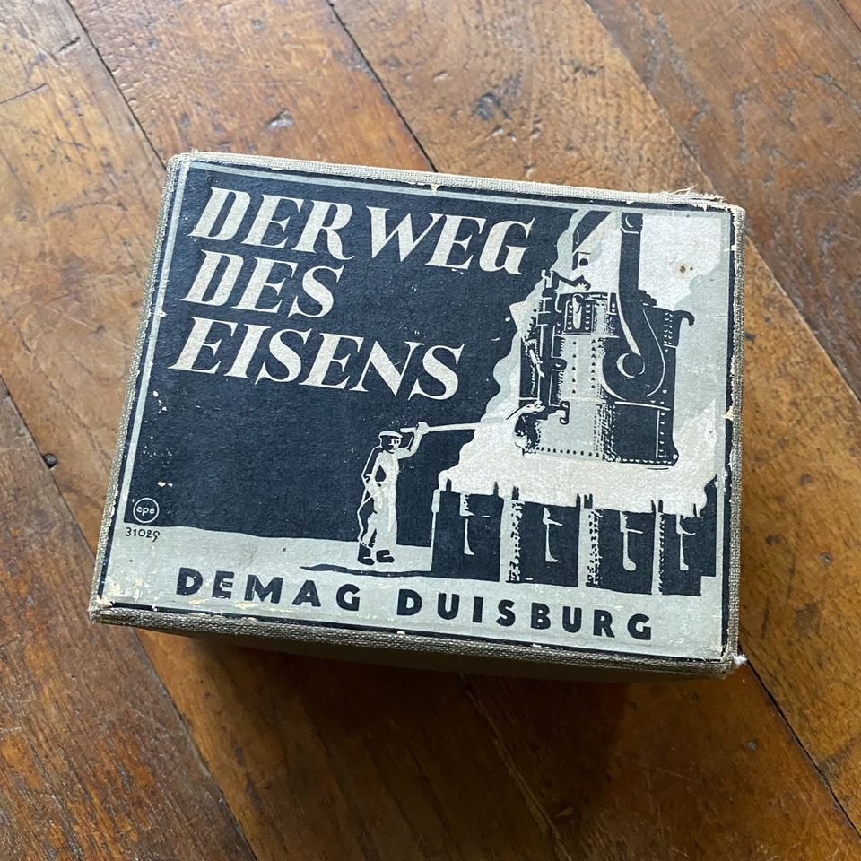 Demag Der Weg des Eisens 1938 Dia Bilder WK2 Industrie in Hechthausen