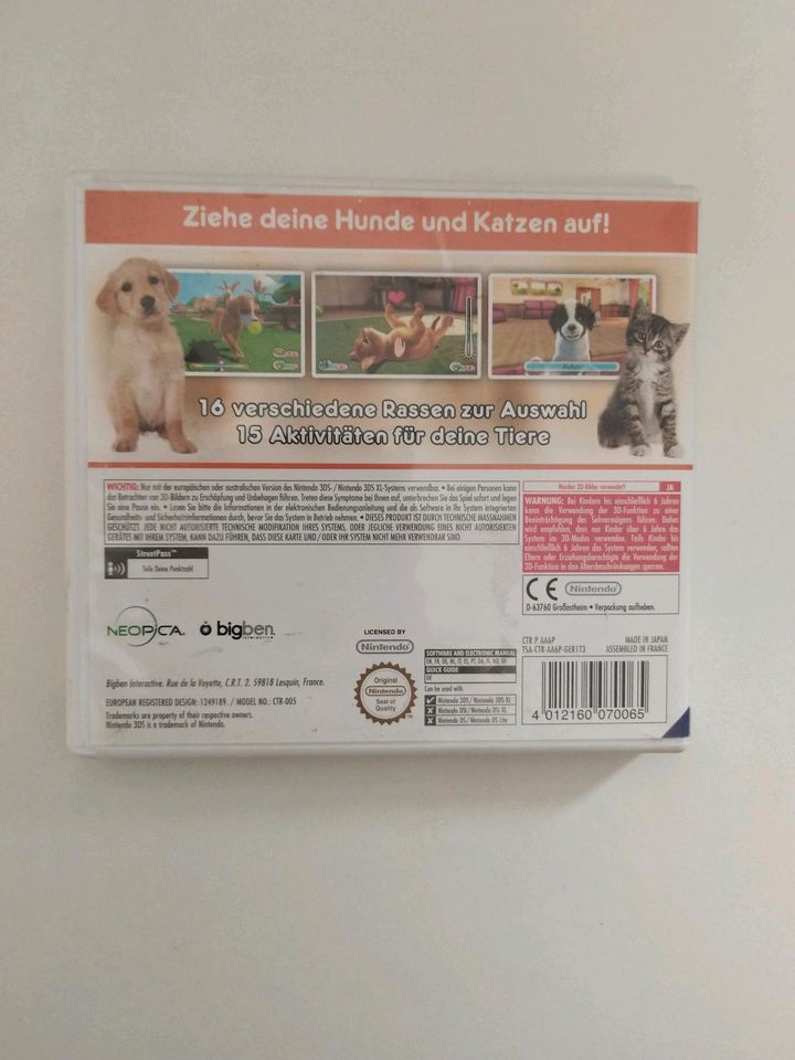 Nintendo 3DS i Love my pets in Wankendorf