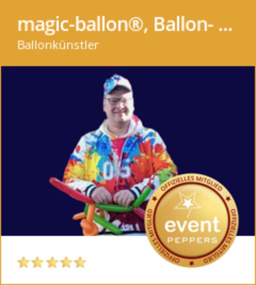 magic-ballon kommt zu eurem Pfarrfest Kita-Fest Vereinsfest EVENT in Niederkassel