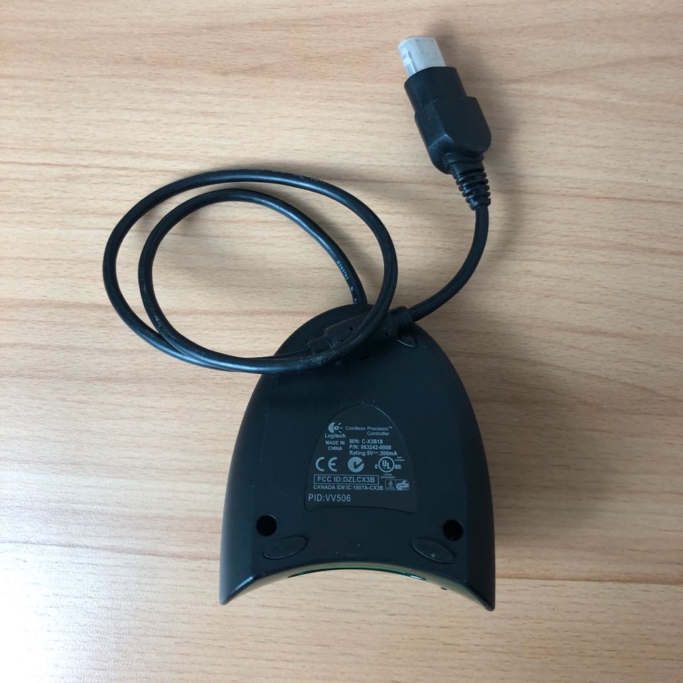 XboxClassic Logitech Wireless Precision Controller Dongle Adapter in Heidenheim an der Brenz