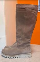 Damen Winterstiefel Gr.37, beige, Lederstiefel,  Marco Tozzi Baden-Württemberg - Remchingen Vorschau