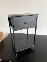 Aufgebauter Nachttisch Nachttischschrank mit Schublade schwarz Hannover - Nord Vorschau