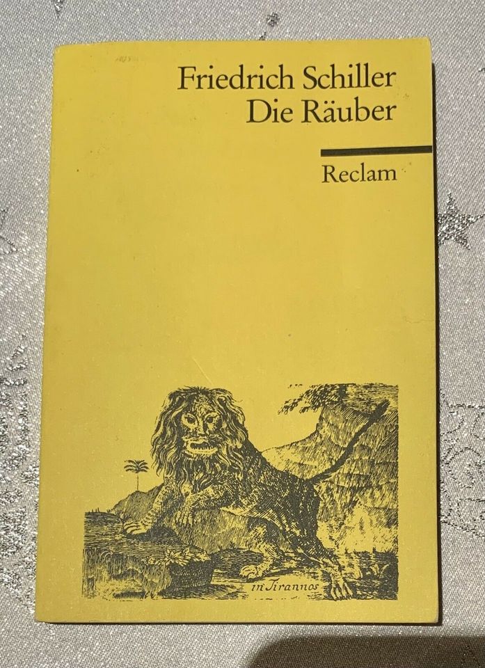 Buch Friedrich Schiller Die Räuber in Heek