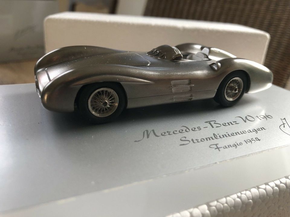 Mercedes Benz W196 Stromlinienwagen Fangio 1954 in Hamburg