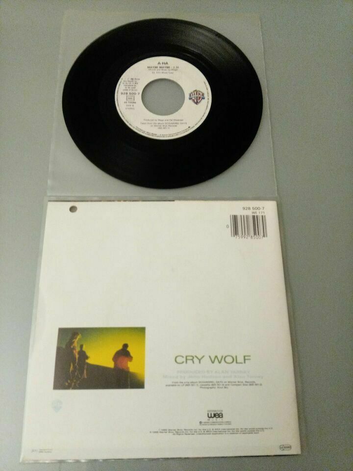 A-ha Vinyl Single – Cry Wolf – aus Europa von 1986 in Köln