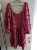 Geblühmtes Häkelkleid boho gr 38 M von na-kd beere rosa Niedersachsen - Osnabrück Vorschau