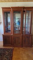 2 Teile -Sideboard , Vitrine , Kirschholz , Schellack, Top Nordrhein-Westfalen - Gummersbach Vorschau