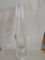 Vase Blumenvase VEB Kunst-Glas Wasungen DDR Glasvase Dickglas Thüringen - Ritschenhausen Vorschau