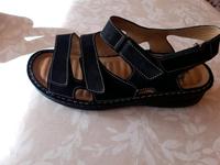 Schwarze Damen Sandalen, Gr.38, Weite K Hessen - Biebertal Vorschau