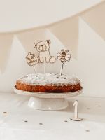 Cake topper | Bär | Kuchen Deko | Holz | Biene | Honigtopf Nordrhein-Westfalen - Remscheid Vorschau
