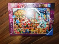 1 x 1000 Teile Puzzle, Weihnachten, Ravensburger, komplett Schleswig-Holstein - Todesfelde Vorschau