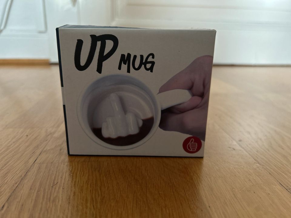 UP Mug (Mittelfinger Tasse) Lustiges Geschenk in Hannover