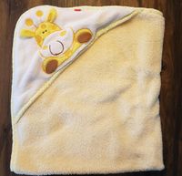 Kuscheliges Baby Badehandtuch gelb  Giraffe neu Nordrhein-Westfalen - Herten Vorschau