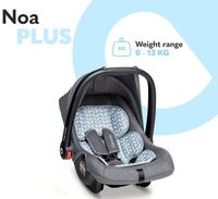 Lionelo Noa Plus Auto Kindersitz Babyschalle 0-13 kg Grau Niedersachsen - Scheeßel Vorschau