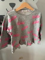 Zara Barbie Shirts Pullover Kleid EUR 92 + 98 grau pink Zwillinge Brandenburg - Geltow Vorschau