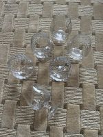 VINTAGE 6x Cognac Gläser Kristallglas Facettiert Geschliffen Bayern - Niederalteich Vorschau