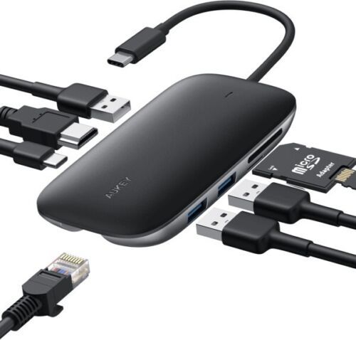 Aukey CB-C71 USB-C Hub 8 in 1 in Schleswig-Holstein - Hamberge Holstein |  PC Kabel & Adapter gebraucht kaufen | eBay Kleinanzeigen ist jetzt  Kleinanzeigen