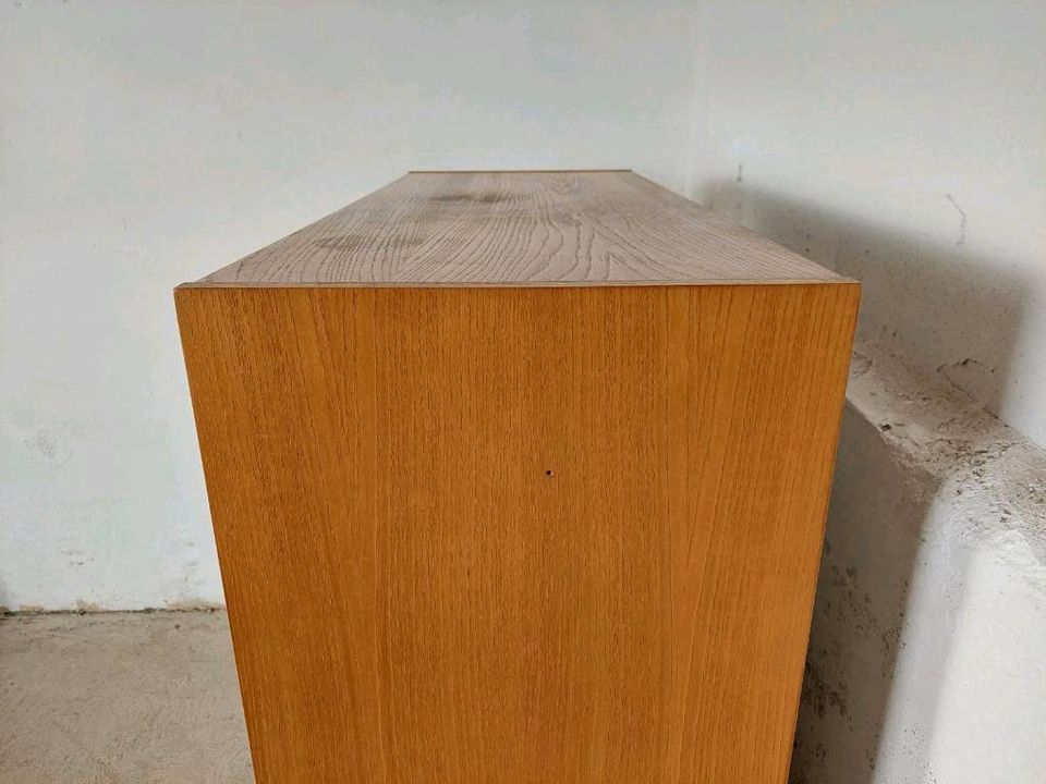 Vintage Hellerau 427 Highboard Sekretär Holzschrank 60er 70er DDR in Leipzig